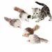 CoolPetGear Lot de 4 jouets Tom et Jerry
