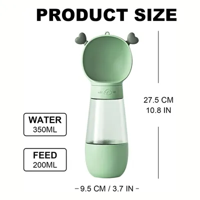 CoolPetGear Bouteille d'eau pour chien et chat Portative