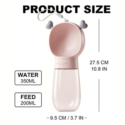 CoolPetGear Bouteille d'eau pour chien et chat Portative