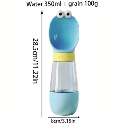 Bouteille d'eau et distributeur pour chien et chat