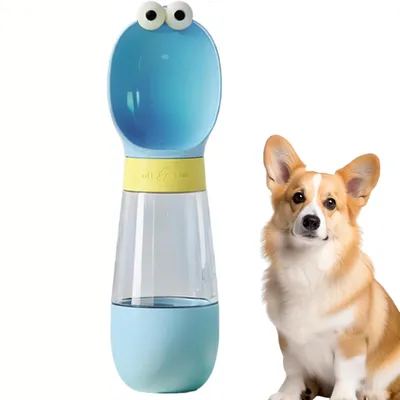 Bouteille d'eau et distributeur pour chien et chat