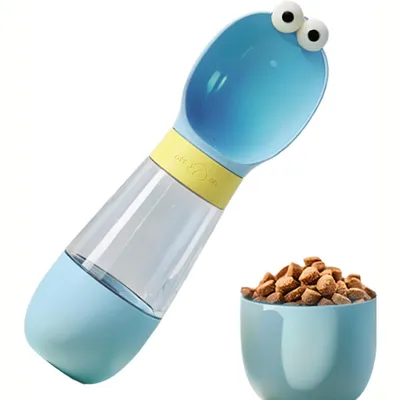 Bouteille d'eau et distributeur pour chien et chat