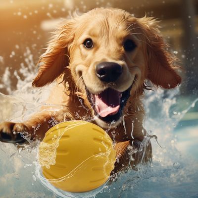 CoolPetGear Jouets en EVA pour chien