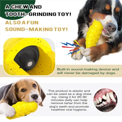 Jouet à mâcher pour chien - Indestructible, grinçant CoolPetGear