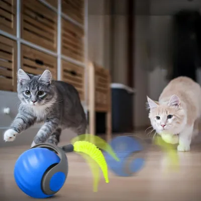 CoolPetGear Jouet pour chat balle électrique