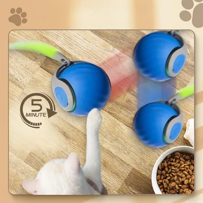 CoolPetGear Jouet pour chat balle électrique