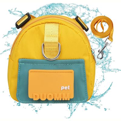 Harnais pour chien avec sac à dos - Jaune