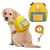 Harnais pour chien avec sac à dos - Bleu