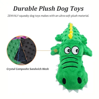CoolPetGear Plüsch- und Quietschspielzeug für Hunde