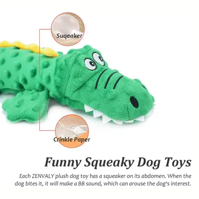 CoolPetGear Plüsch- und Quietschspielzeug für Hunde