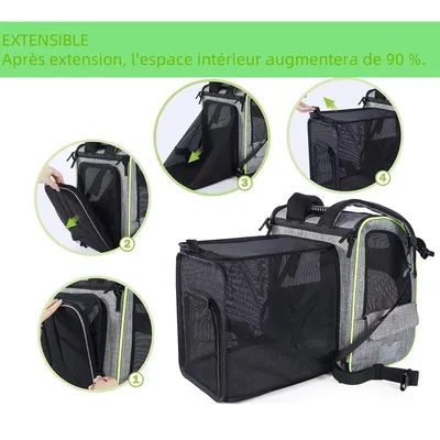 MCBOSON  Sac de transport pour chats et chiens