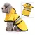 Réfléchissante Manteau Chien Pluie avec Capuche Manteau imperméable
