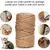 MCBOSON  Corde en Sisal pour Arbre à Chat 6 mm x 50 m