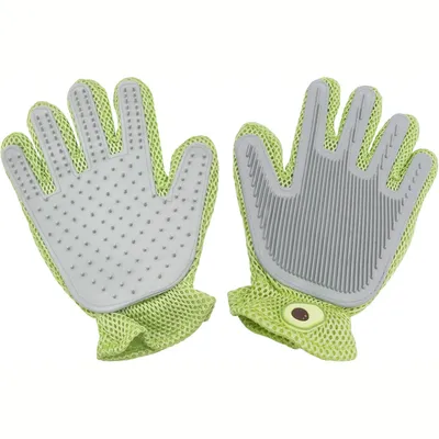 Gant de toilettage 2 en 1 pour chiens et chats