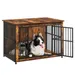 Feandrea Cage pour Chiens, Table d’Appoint, Niche Moderne pour Chiens