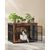 Feandrea Cage pour Chiens, Table d’Appoint, Niche Moderne pour Chiens