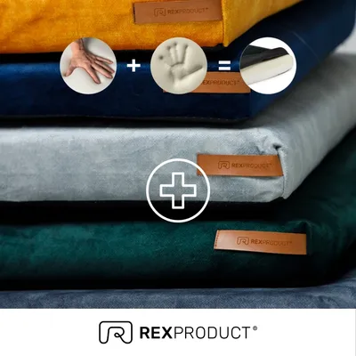 Rexproduct Ori matelas orthopédique imperméable bleu marine Rexproduct Ori matelas orthopédique imperméable bleu marine
