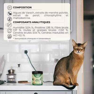 Lamina Care, Poudre Anti Mauvaise Haleine, Remède Naturel Anti Tartre Chien