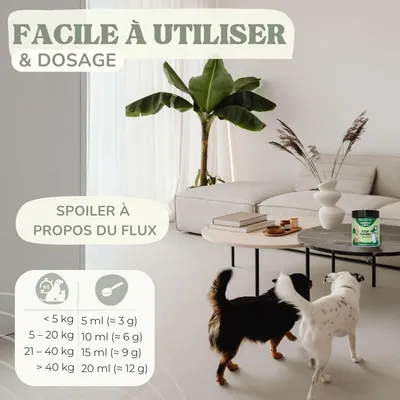 Lamina Care, Poudre Anti Mauvaise Haleine, Remède Naturel Anti Tartre Chien