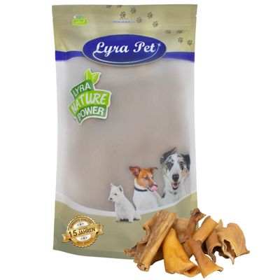 Lyra Pet® Peau de tête de bœuf sections 4 - 8 cm
