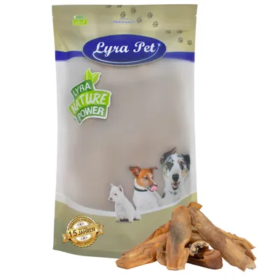 Peau de tête de bœuf Lyra Pet® brun doré foncé Peau de tête de bœuf Lyra Pet® brun doré foncé