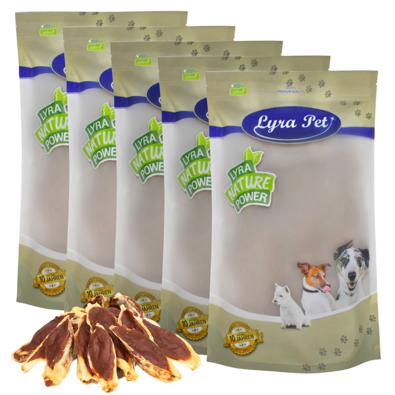Lyra Pet® Oreilles de lapin farcies au canard