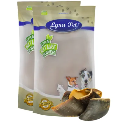 Sabots de bœuf Lyra Pet® d'environ 80 g chacun