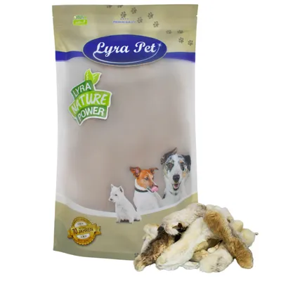 Lyra Pet® pattes de lapin avec fourrure Lyra Pet® pattes de lapin avec fourrure