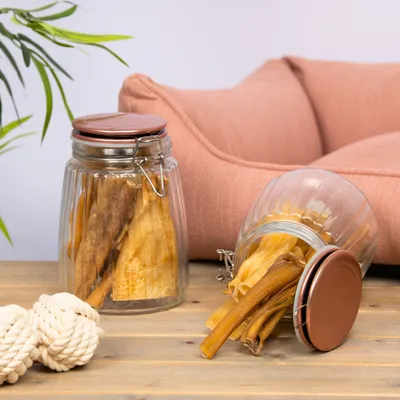 Peau de tête de bœuf Lyra Pet®, brun clair