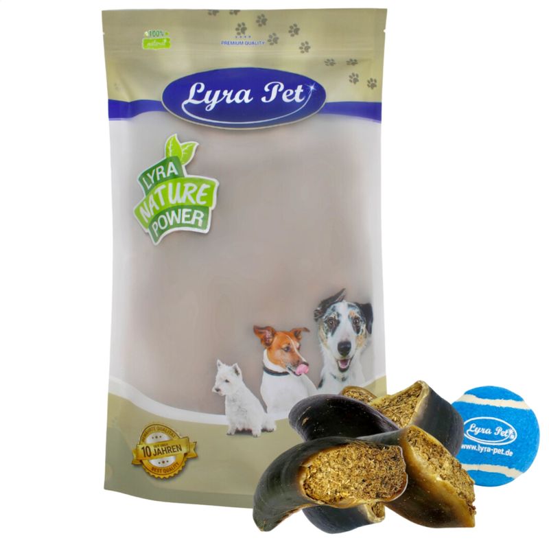 Lyra Pet® Sabots de bœuf farcis à la panse et au foie, 120 g chacun environ
