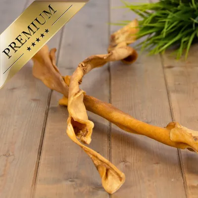 Lyra Pet® XXL Barres de peau de tête de bœuf 70 cm