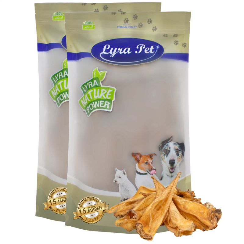 Lyra Pet® Oreilles de bœuf env. 30 g