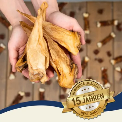 Lyra Pet® Oreilles de bœuf env. 30 g