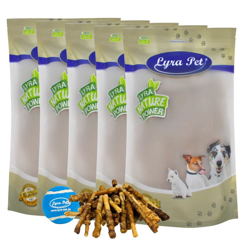 Lyra Pet® Bâtonnets de buffle avec lamelles de bœuf