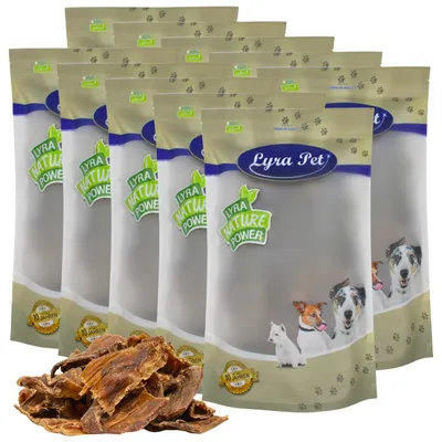 Lyra Pet® Chips de viande séchée 4 - 10 cm Lyra Pet® Chips de viande séchée 4 - 10 cm