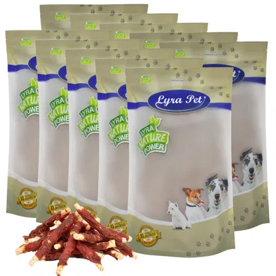 Lyra Pet® Rouleaux à mâcher avec lamelles de magret de canard Lyra Pet® Rouleaux à mâcher avec lamelles de magret de canard