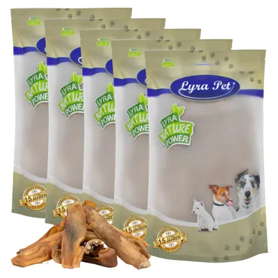 Peau de tête de bœuf Lyra Pet® brun doré foncé Peau de tête de bœuf Lyra Pet® brun doré foncé
