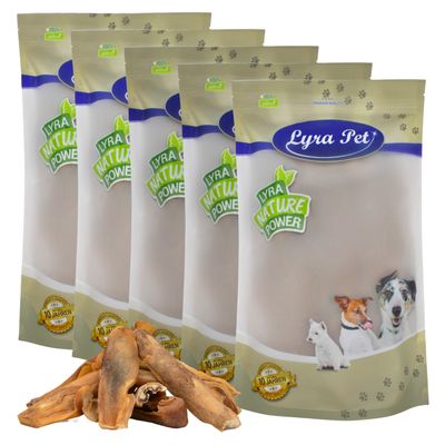 Peau de tête de bœuf Lyra Pet® brun doré foncé