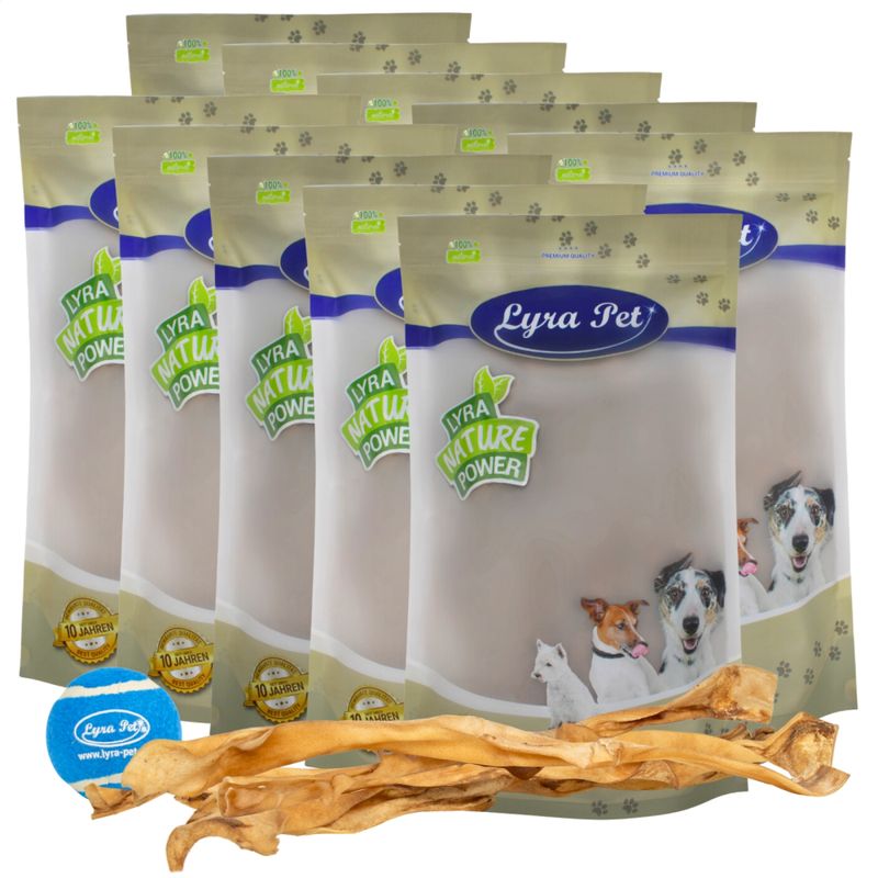 Lyra Pet® XXL Barres de peau de tête de bœuf 70 cm