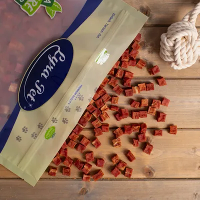 Lyra Pet® Dés de viande de canard avec poisson