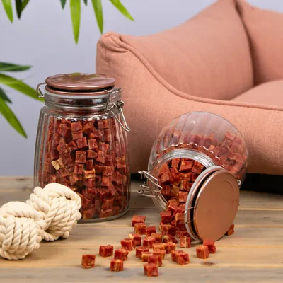 Lyra Pet® Dés de viande de canard avec poisson