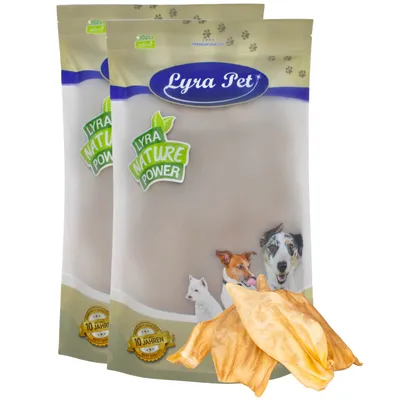Lyra Pet® Oreilles de bœuf env. 20 g Lyra Pet® Oreilles de bœuf env. 20 g