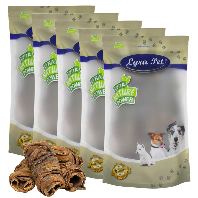 Lyra Pet® Wrap de poumons de bœuf et de pousses de blé