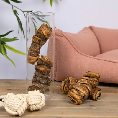 Lyra Pet® Wrap de poumons de bœuf et de pousses de blé