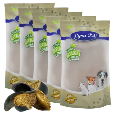Lyra Pet® Sabots de bœuf farcis à la panse et au foie, 120 g chacun environ Lyra Pet® Sabots de bœuf farcis à la panse et au foie, 120 g chacun environ