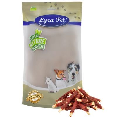 Lyra Pet® Rouleaux à mâcher avec lamelles de magret de canard
