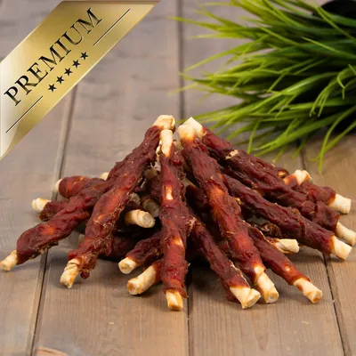 Lyra Pet® Rouleaux à mâcher avec lamelles de magret de canard