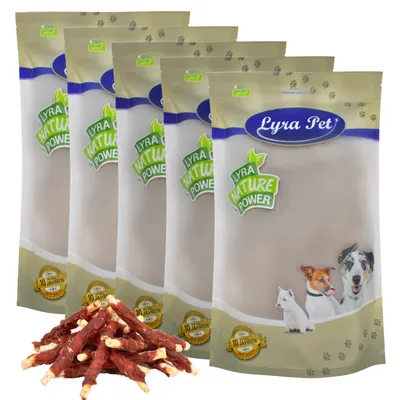 Lyra Pet® Rouleaux à mâcher avec lamelles de magret de canard Lyra Pet® Rouleaux à mâcher avec lamelles de magret de canard