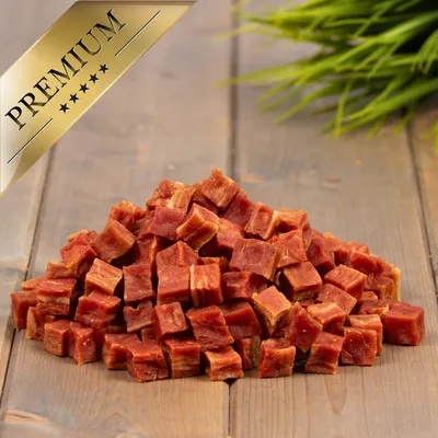 Lyra Pet® Dés de viande de canard avec poisson