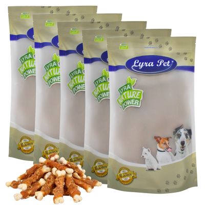 Lyra Pet® Os calcique avec lamelles de poitrine de poulet